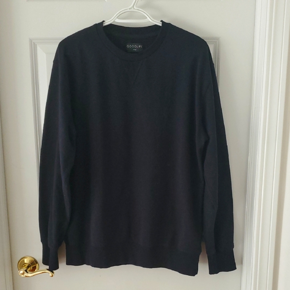 Goodlife Black Crewneck Sweatshirt Size L